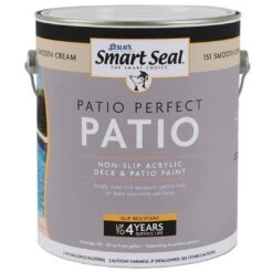 Smart Seal - Patio Perfect Deck Paint, 5 Gallon, Desert Tan
