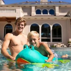 Big Joe - Pool Petz Large Frog Pool Float -Swimline Store Pool Petz Large Frog Pool Float 3