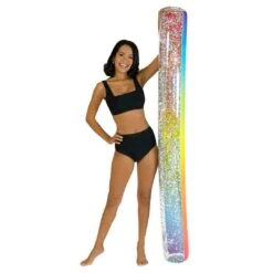 PoolCandy - Rainbow Collection Party Pack With Deluxe Sun Chair And Jumbo Pool Noodle -Swimline Store Rainbow Collection Party Pack with Deluxe Sun Chair and Jumbo Pool Noodle 3