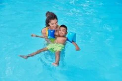 SwimWays - Soft Swimmies - Blue Shark Arm Float -Swimline Store Soft Swimmies Blue Shark Arm Float 2