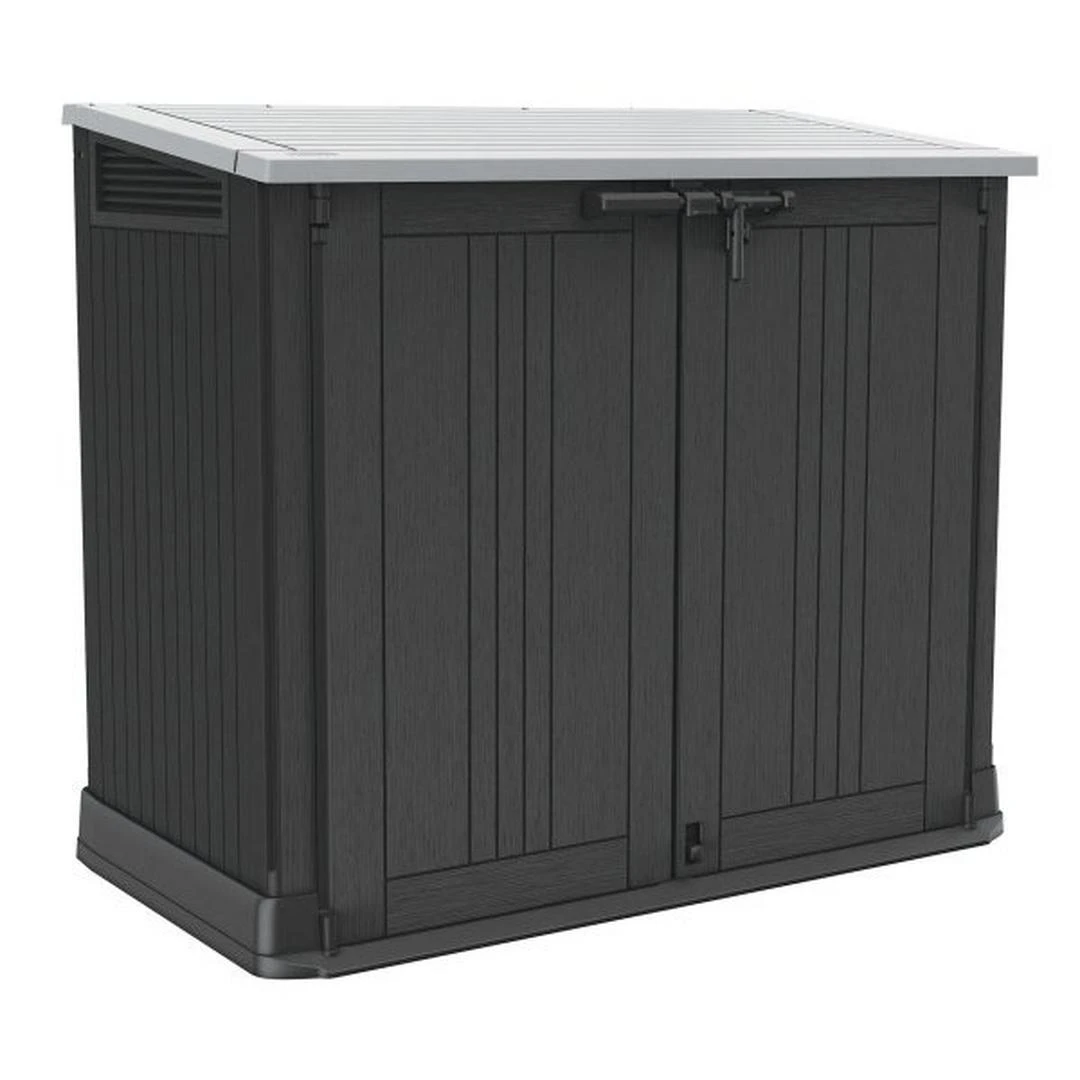 Keter - Store-It-Prime Resin Storage Shed, Black 3 Keter - Store-It-Prime Resin Storage Shed, Black