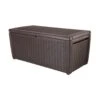 Keter - Sumatra Brown 135 Gallon Deck Box -Swimline Store Sumatra Brown 135 Gallon Deck Box